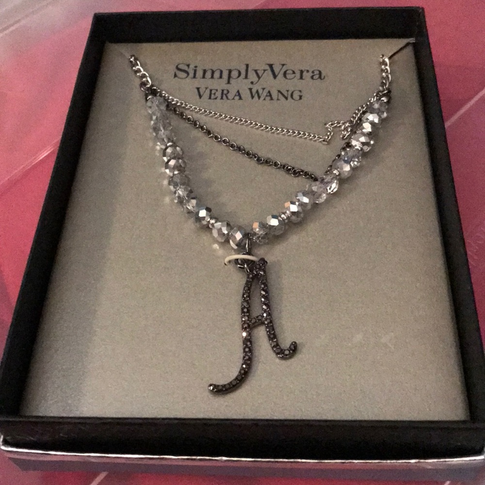 Simply Vera “A”necklace